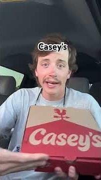 Trying Viral Casey’s Pizza 🍕 Is It Worth the Hype? Comment Below! #caseys #review #pizza