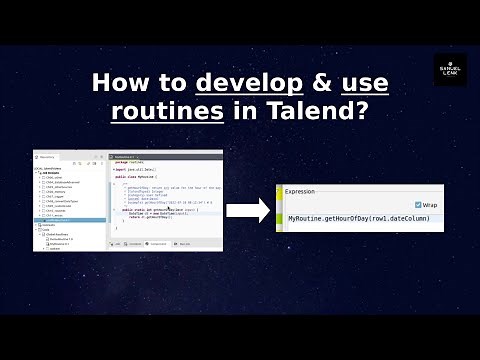 Create & use routines in Talend - including external libraries like Joda Time