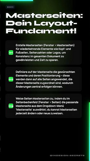 InDesign: Masterseiten – Dein Layout-Fundament