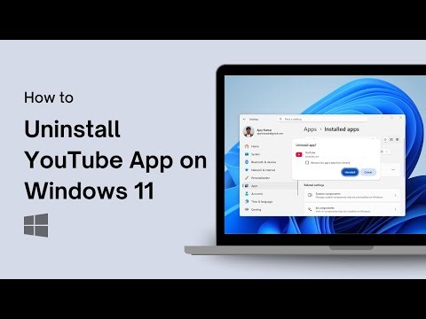 How to Uninstall YouTube App on Windows 11