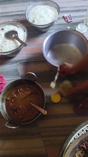 ✨ Hyderabadi biryani making 🔥🤤