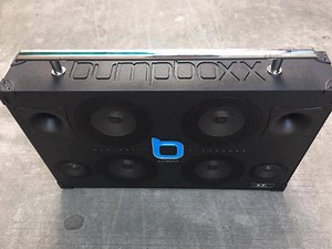 Prepare To Have Your Mind BLOWN! Introducing the NEW 800w Bumpboxx UpRock V1 Preorder now available. SAVE $150 by using the code "EARLYBIRD" at checkout. https://bumpboxx.com/collections/bumpboxx-uprock-v1 The Fourth Model in our line is the UpRock V1. With 800w of power and so many upgrades its sure to be a head turner. Bumpboxx UpRock V1 Features - Four 8" Woofers 4ohm - Two 4" Horns - Two 4" Midrange - 800 Watts max Power - 123db sound rating - Digital Amp - Bluetooth (300ft range) - True blu