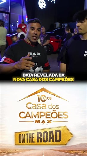 Acompanhe a casa dos campeões , pode ser q sua oportunidade ! #casadoscampeões #maxtitanium #eduardocorrea @Max Titanium - Loja @dudufit