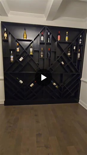 wine 🍷wall build with led horse light controll by a remote | Jason S.