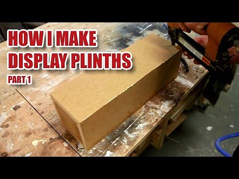 I'm Making White MDF Display Plinths (Full Walkthrough - Part 1 of 3)