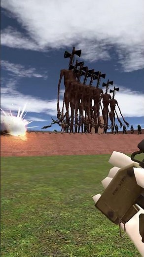 I Spawned a Giant Siren Head in Gmod!