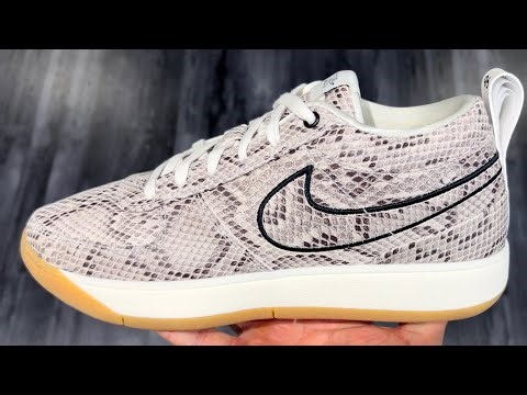 Nike Book 1 Python Leather Basketball Shoes