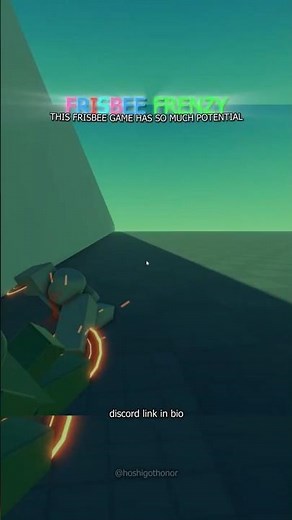 new frisbee game looks fire #roblox #tsb #frisbeefrenzy