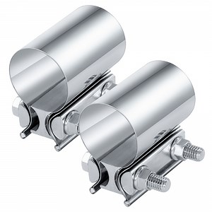 [Hot Item] Heavy Duty Exhaust Clamp Butt Joint Stainless Steel Lap Joint Exhaust Band Clamp