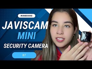 Unboxing Javiscam B7 mini hidden security camera