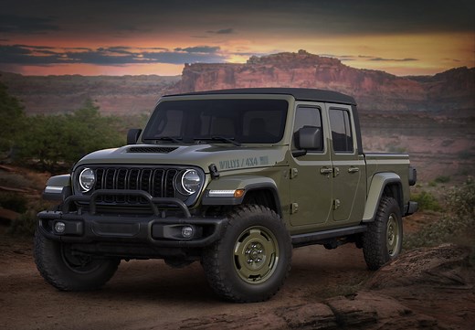 Want a Truck That Looks Like It Was in WWII? The 2026 Jeep Gladiator Willys '41 Is for You