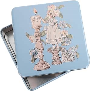 Box Biscuit Tin Box Cookie Cookie Container Cookies Tea Storage Tinplate Cookie Tins Candy Storage Tinplate Wrapping Case Dustproof Candy Case Cookie Storage Case