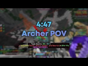 4:47 M7 Archer POV Hypixel Skyblock