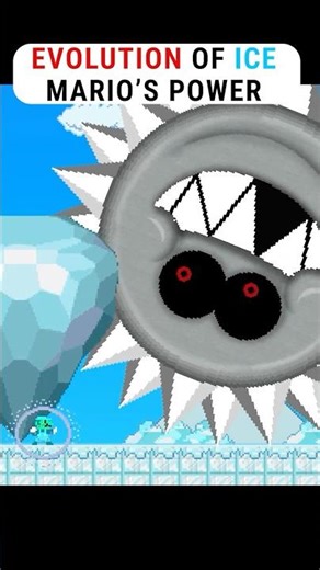 ICE MARIO: Every COIN Makes Him STRONGER! (Evolution) #shorts #pixnail #mario #animation