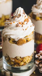 Grab your Butterfinger bits, it’s trifle time! Head over to the link below to whip up your own Butterfinger Eggnog Trifles this season 🍨 https://www.butterfinger.com/recipes/butterfinger-eggnog-trifles #Butterfinger #BakeBetterWithButterfinger #HolidayDesserts | Butterfinger