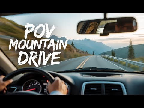 POV Mountain Driving 🚗⛰️ | Manual Car ASMR | Pedal View & Curvy Roads