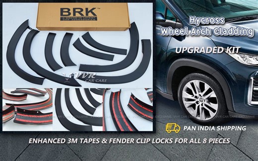 Hycross wheel arch cladding | Upgraded kit | BRK Shop now at...