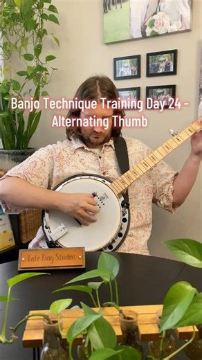 Banjo Technique Training Day 24
