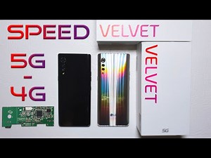 LG Velvet 4G vs 5G version - Speed Test and Full Comparison