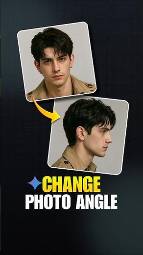 Change Image Camera Angle with Ai 🔥 #shorts