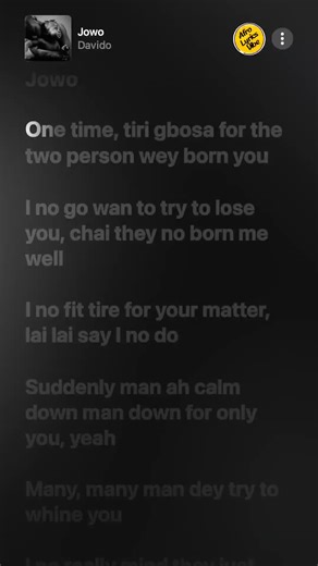 Afro Lyrics Vibe on TikTok