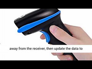 WoneNice Barcode Scanner Wireless 2 in 1 2 4Ghz Wireless+USB 2 0 Wired Handheld Bar Code Review
