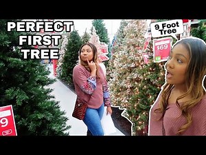 Christmas Tree Shopping| Buying Our First Tree! vlogmas day 2