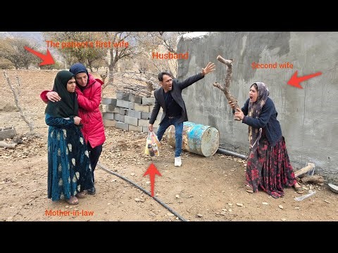 The first lady's return from the hospital and the anger and brutal attack of the second witch lady