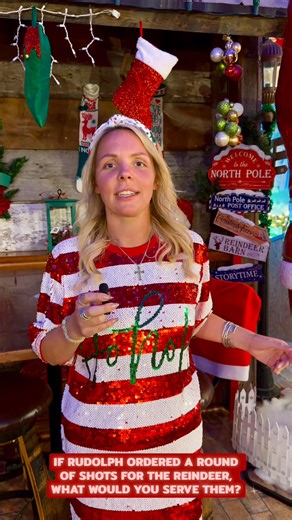 Forget milk and cookies… Rudolph’s crew is running on Santa’s Pickle 🍸🥒✨ We’re putting together this year’s drink menu right now 🎄🌟 What do you think Rudolph would want added to the list? 🧐 | The Naughty List - A Christmas Pop Up Bar