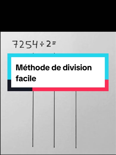 Méthode de division facile