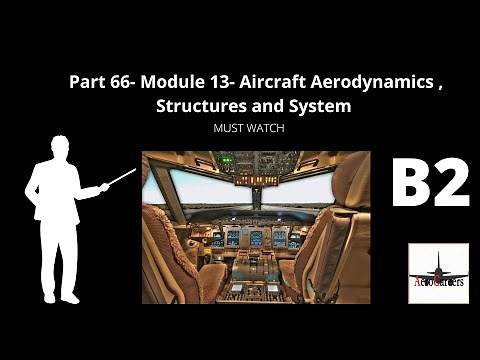 Part 66 Module 13 | Aircraft Aerodynamics, Structures and Systems | B2 Avionics Engineers