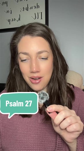 Psalm 27, NLT📖🕊️ #psalms #scripture #jesus #encouragement | Psalms