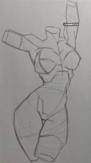 【NO.225】筋肉の描き方が一瞬でわかる！ #イラスト成長記録 #art