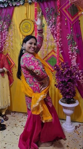 Dance dhamaka 💃💛🔥#aricvlogger #Haldidance