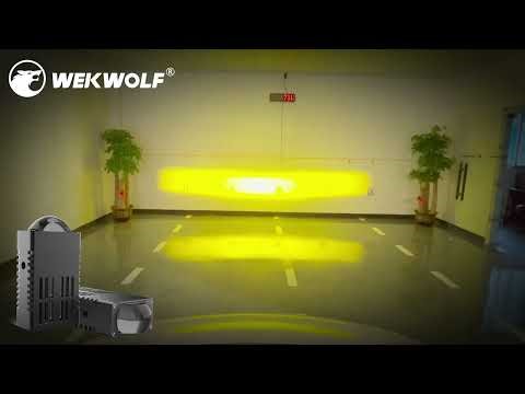 Mini Dual Beam Bi-Led Projector Grill Lights | External Auxiliary Light | #carlight #ledlights