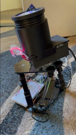 2DOF Stewart Platform with flexure pivots