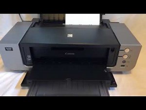 Canon Pixma Pro9000 Mark II Test