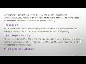 How to Convert a String with = to JSON Format in Angular