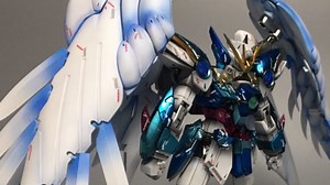 Take a glimpse at the Wing Gundam Zero EW Ver.Ka Rebuild!