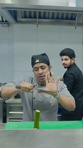 7.2K views · 21K reactions | Chef skills...藍藍藍 Better if you don't play with knife... trust me #knifeskills #cheflife #comedy #instagramvsreality #instagram #youtube #facebook #life #like #reels #flowers | Pappu Mohatab Mandal | Facebook