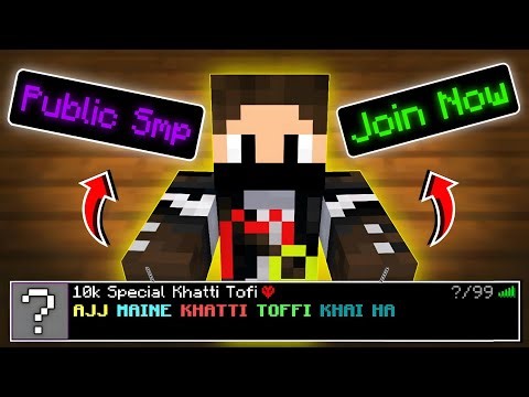 Join My New Best Free Public Smp Server For Minecraft | Java+Mcpe | 24/7 Online | Anyone Can Join