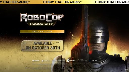 RoboCop: Rogue City Collection Announced For October 2025 Release - PlayStation Universe