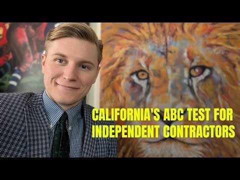 California ABC Test Explained: Independent Contractor Classification Guide | Labor Code 2775