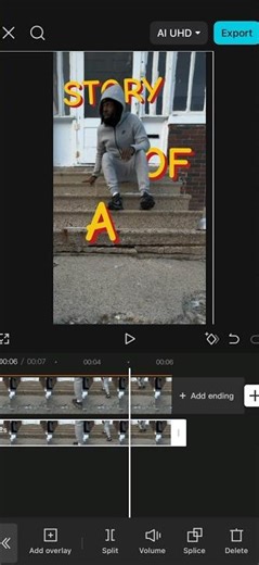 How to place text in your background on cap cut