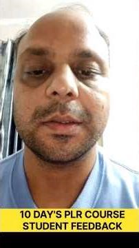 Amazing Feedback from PLR 10 Days Course student 👍👌👌🙌🙌🙌Everyone should Watch this Video