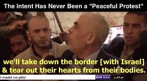 90K views · 1K reactions | Just a few short weeks ago Hamas leader, Yahya Sinwar, explained the goals of the Gaza riots. “We will tear down the border and we will tear out their hearts from their bodies.” ... and yet, liberal media still considers these riots peaceful? | Secure America Now | Facebook