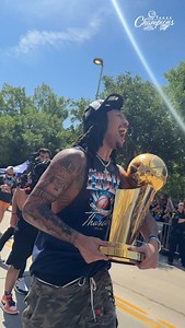 JWill letting Thunder fans feel the gold 🏆 | Oklahoma City Thunder