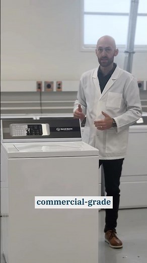 Commercial-grade quality washers and dryers for your home #SpeedQueen #JoelTheEngineer