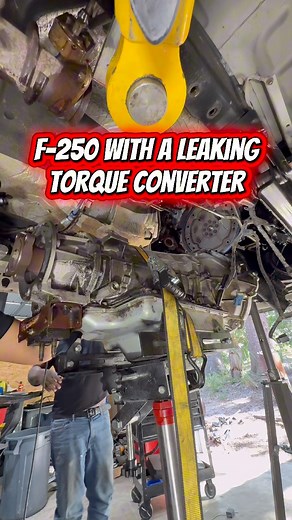 1.7K views | The factory torque convertor had a leak in the weld #ford #fordtrucks #f250 #transmission #transmissionrepair #torqueconverter | Red Barn Customs | Facebook