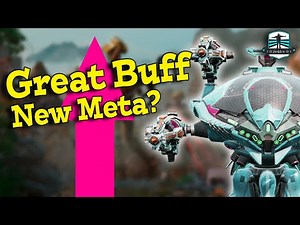 NEW META NODENS BUILD - Great Buff and Huge Weapon Firepower - War Robots Update 8.3